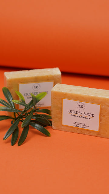 "Golden Spice" Turmeric & Saffron Organic Soap